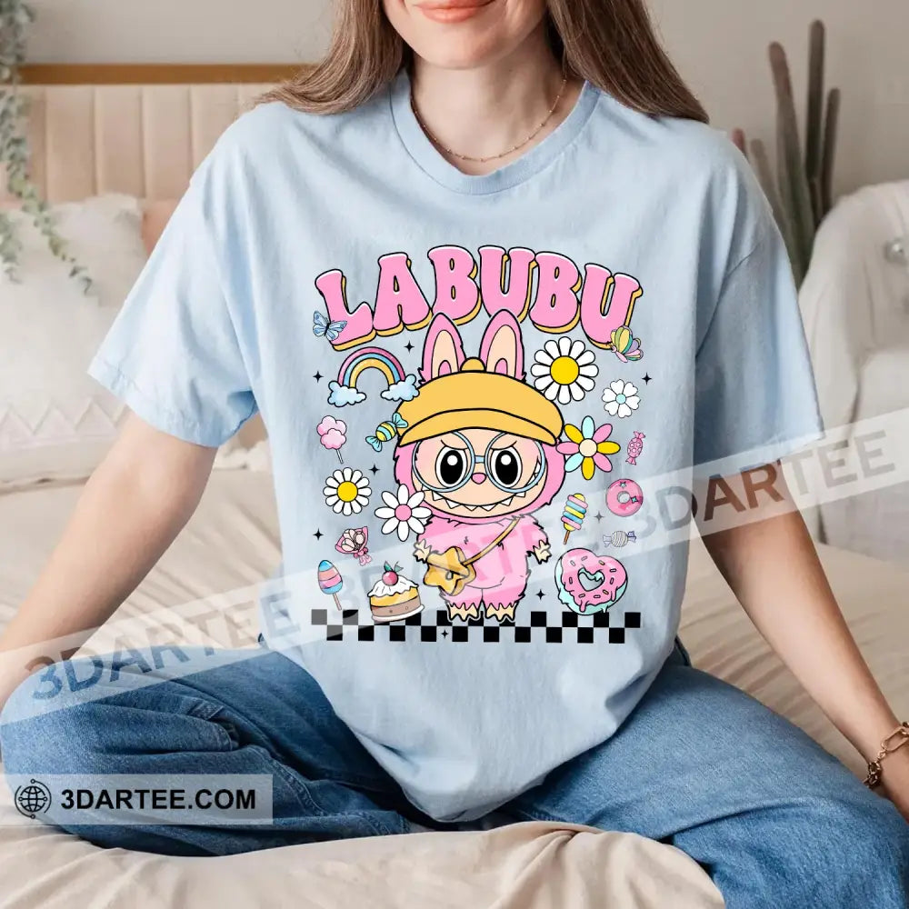 Kid And Adult T-Shirt - The Monsters Labubu T-Shirt Cute Labubu Cute Collectible Gift Apparel