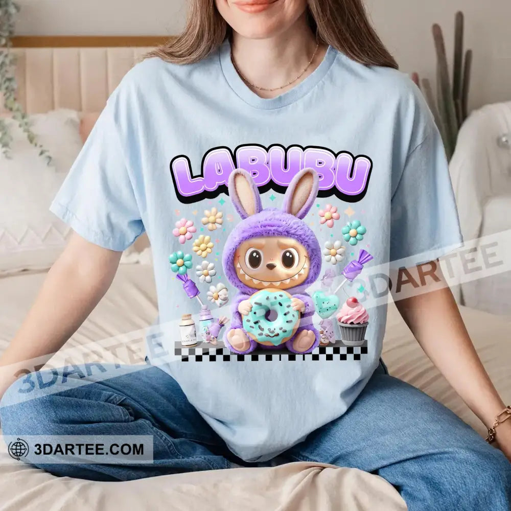 Kid And Adult T-Shirt - The Monsters Labubu T-Shirt Cute Labubu Cute Collectible Gift Apparel